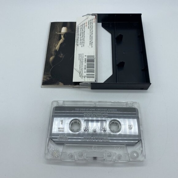 Mark Chesnutt Too Cold At Home Cassette Tape 1990 MCA Country Music Album - Picture 4 of 4